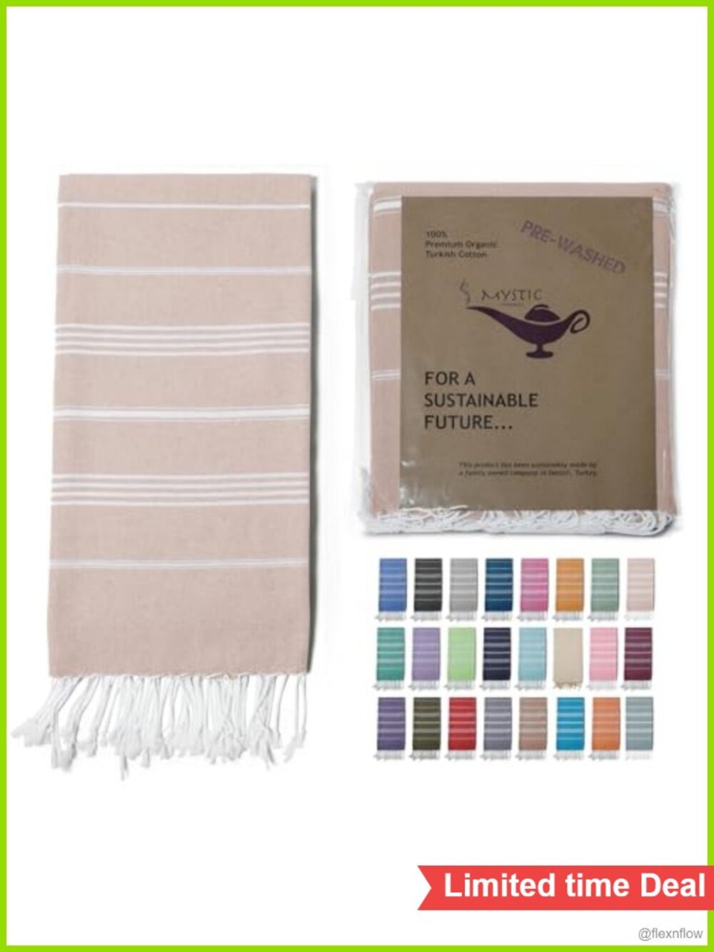 Turkish Cotton Beach Towel Extra Large Oversized Quick Dry Sand Free Lightweight